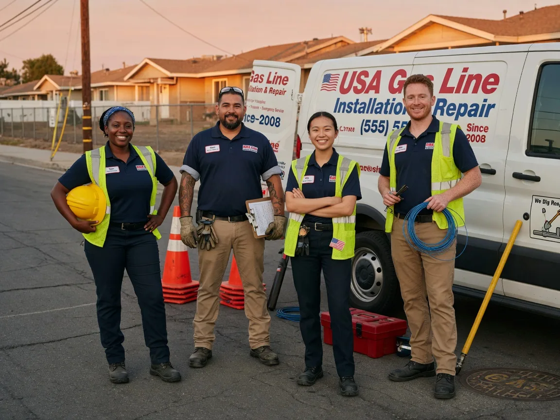 Gas Line Installation company in Vandervoort, AR